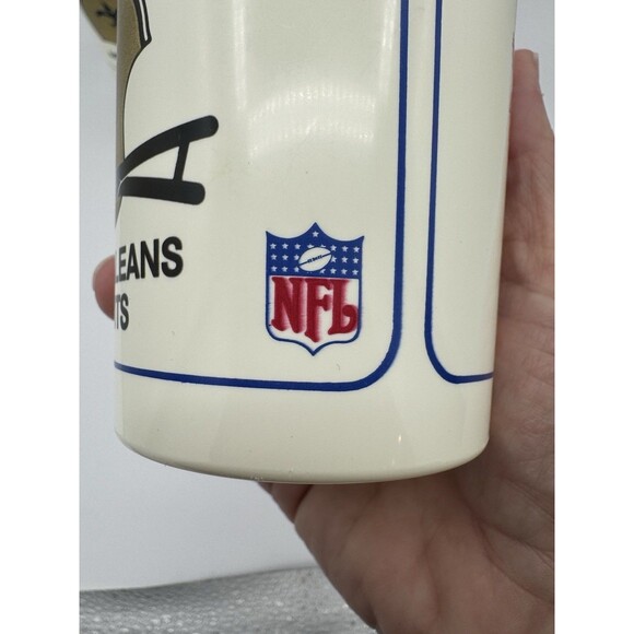 1981 Saints Miller High Life NFL Man of the Year Cups Set of 6 New Old Stock - Picture 3 of 11